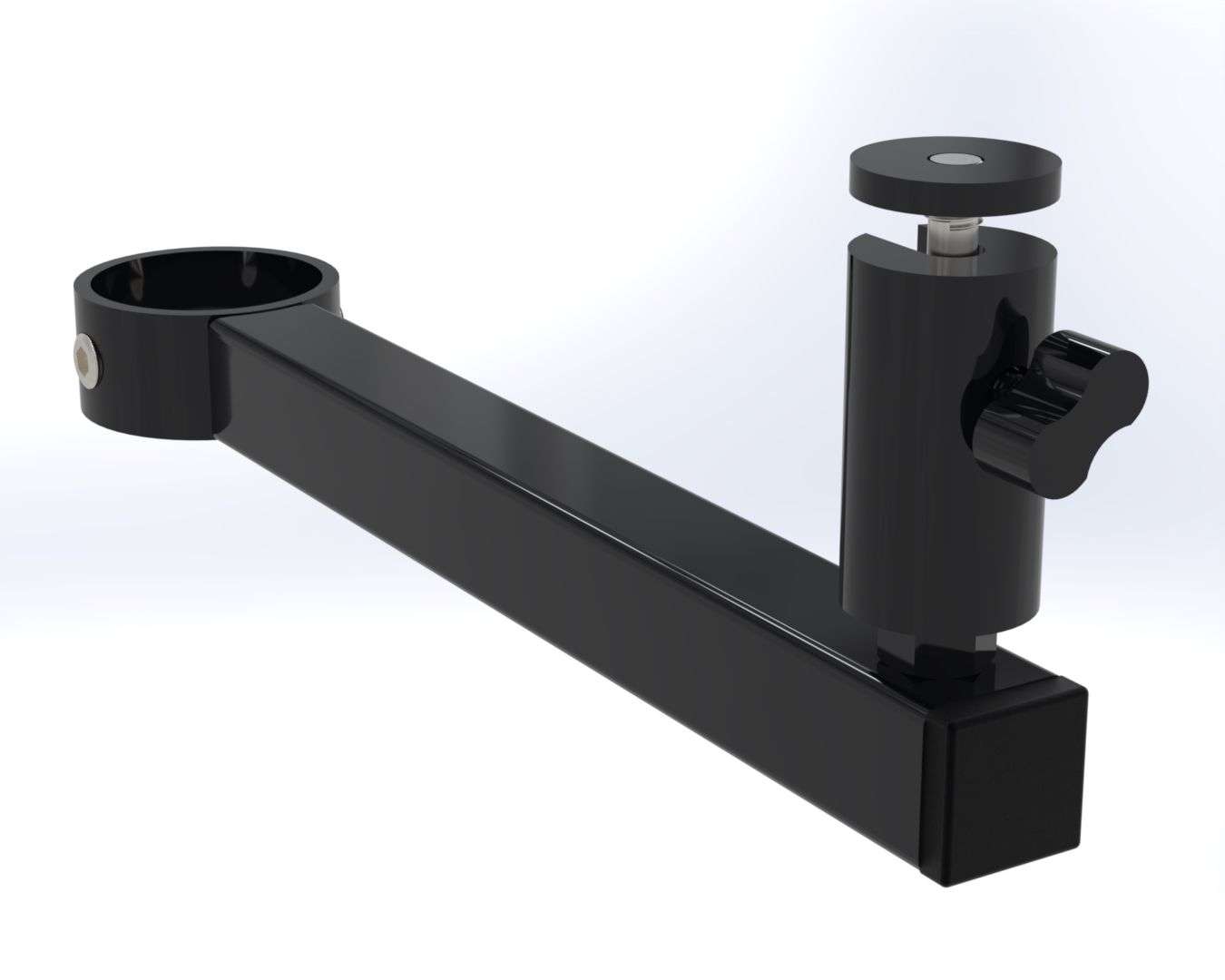 Black Pole Mount Camera Arm